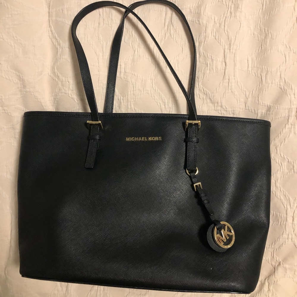 Michael Kors Large Jet Set Saffiano Leather Tote